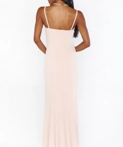Show Me Your Mumu Bridesmaids Dresses Harper Gown ~ Dusty Blush Stretch