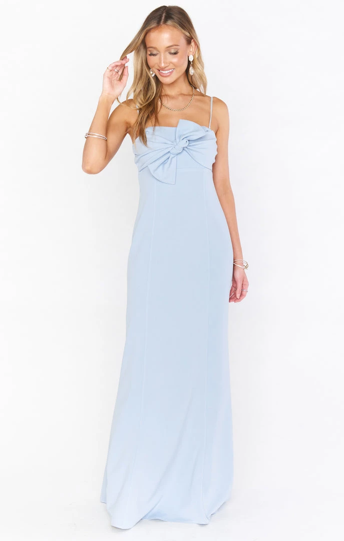 Show Me Your Mumu Harper Gown ~ Steel Blue Stretch 6 Show Me Your Mumu Harper Gown ~ Steel Blue Stretch