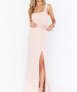 Show Me Your Mumu Bridesmaids Dresses Paris Gown ~ Dusty Blush Stretch