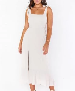 Show Me Your Mumu Claire Midi Dress ~ Show Me The Ring Crisp New Mu