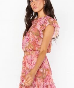 Show Me Your Mumu New Mu Wild Dreams Mini Dress ~ Garden Floral