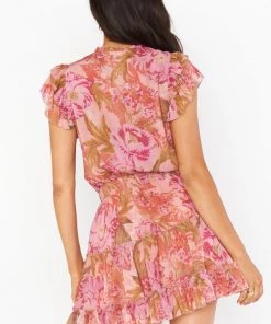 Show Me Your Mumu New Mu Wild Dreams Mini Dress ~ Garden Floral