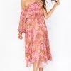 Show Me Your Mumu Event Midi Dress ~ Garden Floral