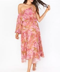 Show Me Your Mumu Event Midi Dress ~ Garden Floral