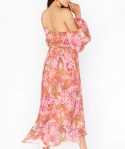 Show Me Your Mumu Event Midi Dress ~ Garden Floral