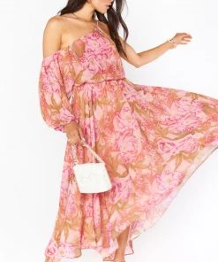 Show Me Your Mumu Event Midi Dress ~ Garden Floral