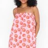 Show Me Your Mumu New Mu Angel Mini Dress ~ Spicy Tomato