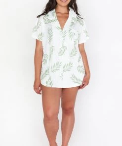 Show Me Your Mumu Sunday Morning Sleep Set ~ Dreamy Palm 9 Show Me Your Mumu Sunday Morning Sleep Set ~ Dreamy Palm