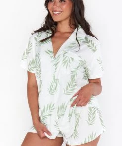 Show Me Your Mumu Sunday Morning Sleep Set ~ Dreamy Palm