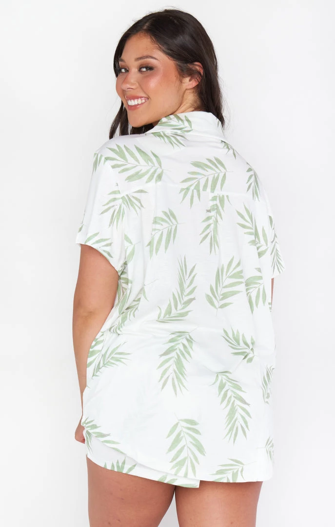 Show Me Your Mumu Sunday Morning Sleep Set ~ Dreamy Palm 5 Show Me Your Mumu Sunday Morning Sleep Set ~ Dreamy Palm