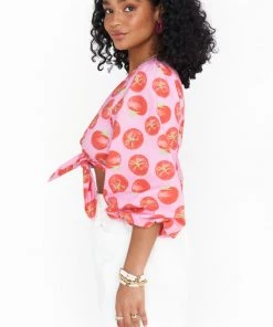 Show Me Your Mumu New Mu Ella Top ~ Spicy Tomato