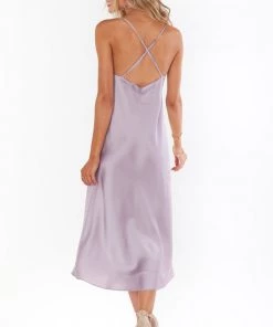 Show Me Your Mumu Verona Cowl Dress ~ Dusty Purple Luxe Satin Bridesmaids Dresses 8 Show Me Your Mumu Verona Cowl Dress ~ Dusty Purple Luxe Satin Bridesmaids Dresses