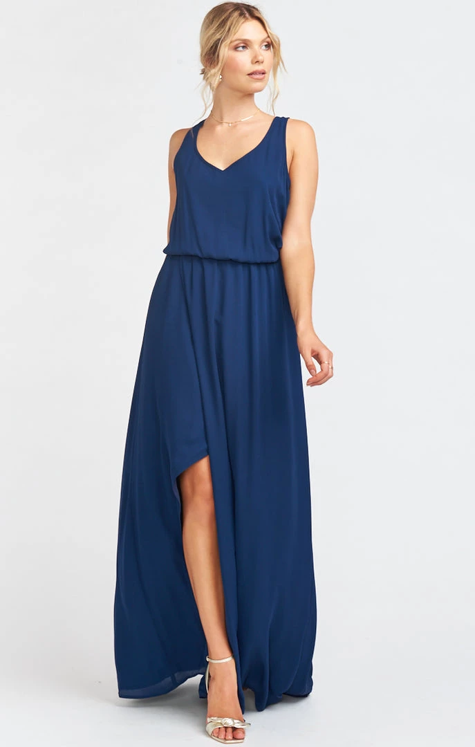 Show Me Your Mumu Kendall Maxi Dress With Long Lining ~ Rich Navy Crisp Bridesmaids Dresses 7 Show Me Your Mumu Kendall Maxi Dress With Long Lining ~ Rich Navy Crisp Bridesmaids Dresses
