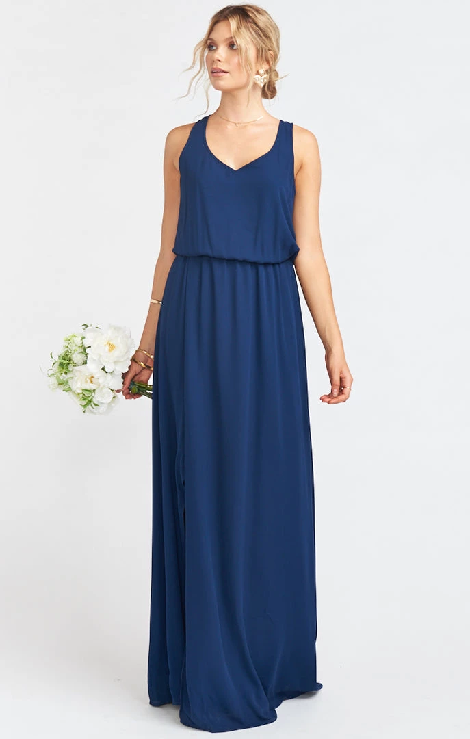 Show Me Your Mumu Kendall Maxi Dress With Long Lining ~ Rich Navy Crisp Bridesmaids Dresses 3 Show Me Your Mumu Kendall Maxi Dress With Long Lining ~ Rich Navy Crisp Bridesmaids Dresses