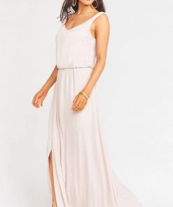 Show Me Your Mumu Kendall Maxi Dress Long ~ Show Me The Ring Crisp