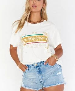 Show Me Your Mumu New Mu Thomas Tee ~ White Tiger Graphic