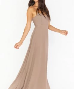 Show Me Your Mumu Faith Maxi Dress ~ Dune Chiffon