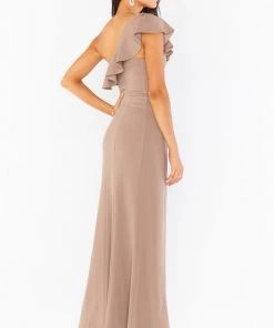 Show Me Your Mumu Bridesmaids Dresses Florentine Maxi Dress ~ Dune Stretch