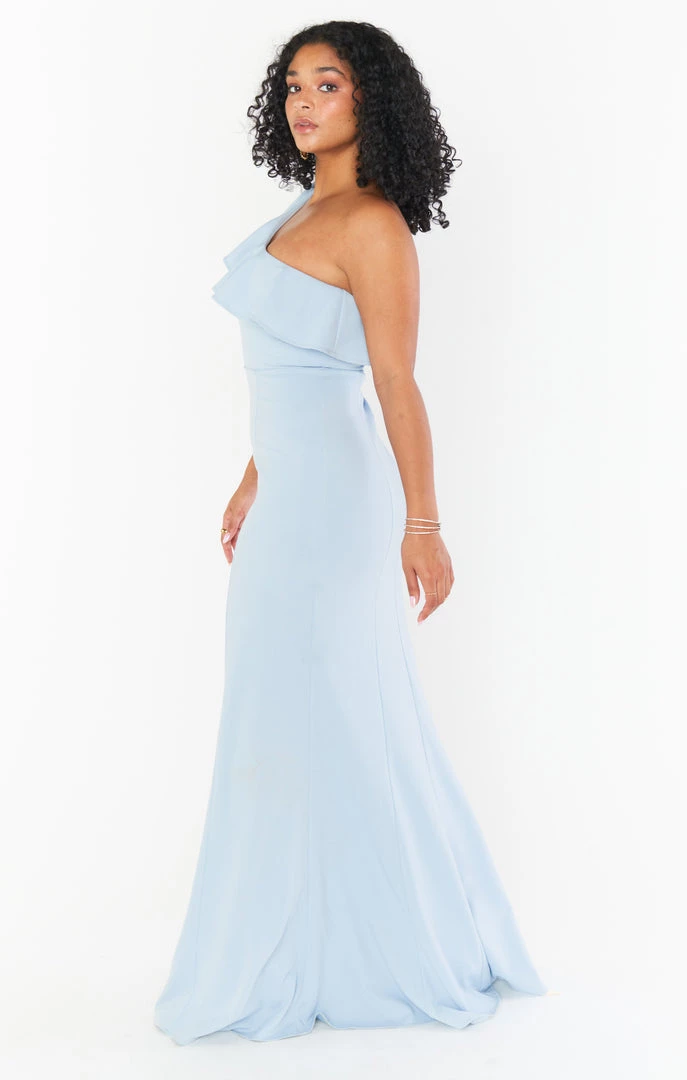 Show Me Your Mumu Bridesmaids Dresses Florentine Maxi Dress ~ Steel Blue Stretch 4 Show Me Your Mumu Bridesmaids Dresses Florentine Maxi Dress ~ Steel Blue Stretch