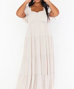 Show Me Your Mumu Nicole Maxi Dress ~ Show Me The Ring Crisp Bridesmaids Dresses