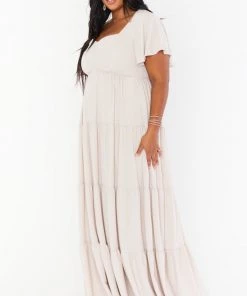 Show Me Your Mumu Nicole Maxi Dress ~ Show Me The Ring Crisp Bridesmaids Dresses