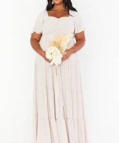 Show Me Your Mumu Nicole Maxi Dress ~ Show Me The Ring Crisp Bridesmaids Dresses