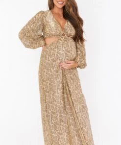 Show Me Your Mumu New Mu Go Out Cut Out Maxi Dress ~ Glitter Python 18 Show Me Your Mumu New Mu Go Out Cut Out Maxi Dress ~ Glitter Python