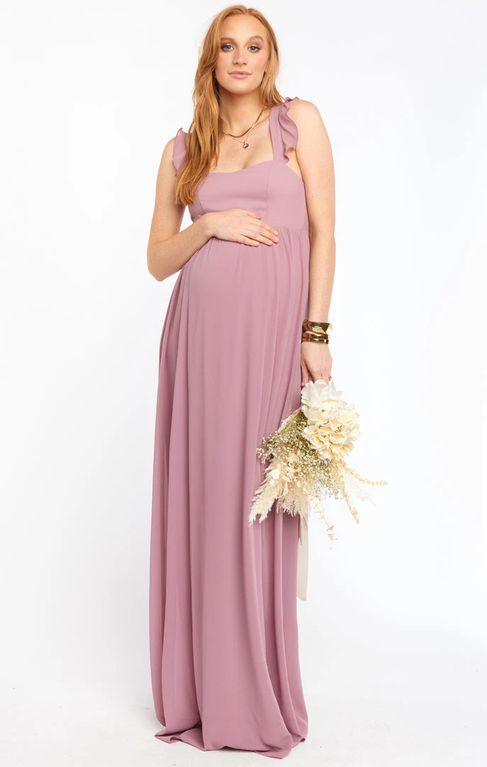 Show Me Your Mumu June Maxi Dress ~ Antique Rose Chiffon Bridesmaids Dresses 12 Show Me Your Mumu June Maxi Dress ~ Antique Rose Chiffon Bridesmaids Dresses