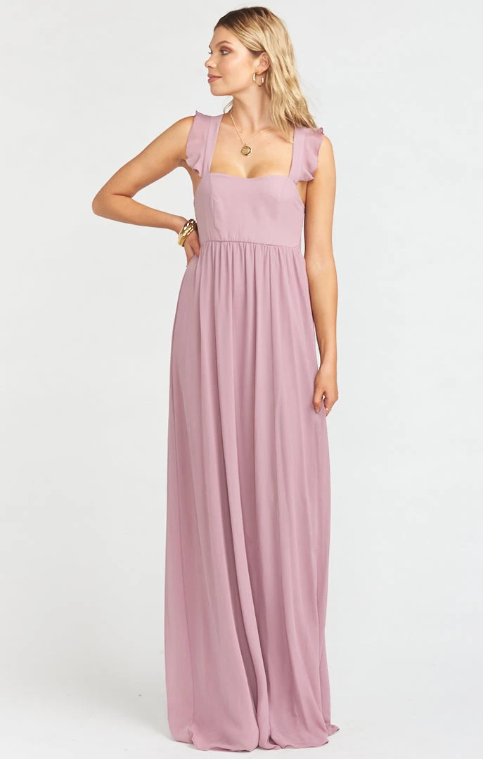 Show Me Your Mumu June Maxi Dress ~ Antique Rose Chiffon Bridesmaids Dresses 7 Show Me Your Mumu June Maxi Dress ~ Antique Rose Chiffon Bridesmaids Dresses