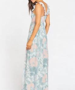Show Me Your Mumu Bridesmaids Dresses June Maxi Dress ~ Sage I Do Floral