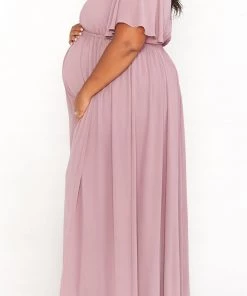 Show Me Your Mumu Emily Empire Maxi Dress ~ Antique Rose Chiffon 26 Show Me Your Mumu Emily Empire Maxi Dress ~ Antique Rose Chiffon