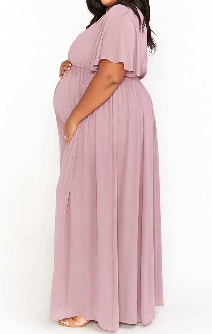 Show Me Your Mumu Emily Empire Maxi Dress ~ Antique Rose Chiffon 13 Show Me Your Mumu Emily Empire Maxi Dress ~ Antique Rose Chiffon