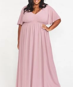 Show Me Your Mumu Emily Empire Maxi Dress ~ Antique Rose Chiffon 27 Show Me Your Mumu Emily Empire Maxi Dress ~ Antique Rose Chiffon