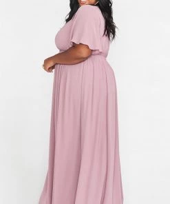 Show Me Your Mumu Emily Empire Maxi Dress ~ Antique Rose Chiffon 28 Show Me Your Mumu Emily Empire Maxi Dress ~ Antique Rose Chiffon
