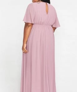 Show Me Your Mumu Emily Empire Maxi Dress ~ Antique Rose Chiffon 29 Show Me Your Mumu Emily Empire Maxi Dress ~ Antique Rose Chiffon