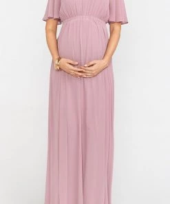Show Me Your Mumu Emily Empire Maxi Dress ~ Antique Rose Chiffon 22 Show Me Your Mumu Emily Empire Maxi Dress ~ Antique Rose Chiffon
