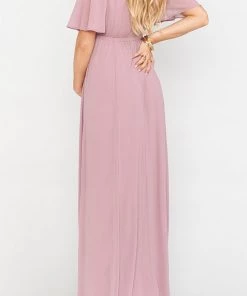 Show Me Your Mumu Emily Empire Maxi Dress ~ Antique Rose Chiffon 23 Show Me Your Mumu Emily Empire Maxi Dress ~ Antique Rose Chiffon