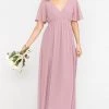 Show Me Your Mumu Emily Empire Maxi Dress ~ Antique Rose Chiffon