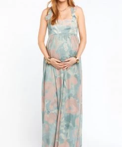 Show Me Your Mumu Bridesmaids Dresses June Maxi Dress ~ Sage I Do Floral