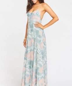 Show Me Your Mumu Godshaw Goddess Gown ~ Sage I Do Floral