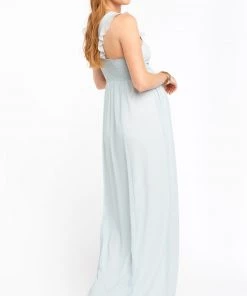 Show Me Your Mumu June Maxi Dress ~ Icy Blue Chiffon