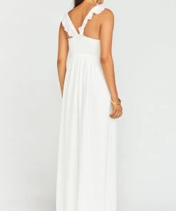 Show Me Your Mumu Bridesmaids Dresses June Maxi Dress ~ Wedding Cake Chiffon 9 Show Me Your Mumu Bridesmaids Dresses June Maxi Dress ~ Wedding Cake Chiffon