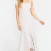 Show Me Your Mumu Dresses Barcelona Ruffle Gown ~ Show Me The Ring Stretch Crepe