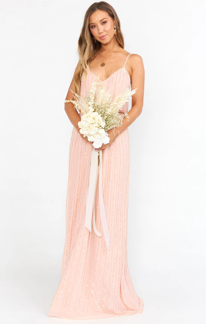 Show Me Your Mumu Wedding Guest Dresses Victoria Maxi Dress ~ Dusty Blush Beaded 3 Show Me Your Mumu Wedding Guest Dresses Victoria Maxi Dress ~ Dusty Blush Beaded