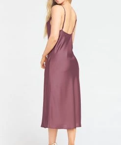 Show Me Your Mumu Verona Cowl Dress ~ Dusty Plum Luxe Satin Dresses 13 Show Me Your Mumu Verona Cowl Dress ~ Dusty Plum Luxe Satin Dresses