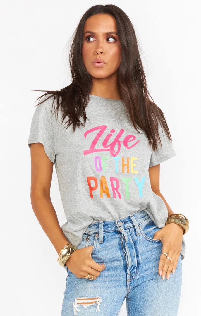 Show Me Your Mumu New Mu Oliver Tee ~ Life Of The Party Graphic 4 Show Me Your Mumu New Mu Oliver Tee ~ Life Of The Party Graphic
