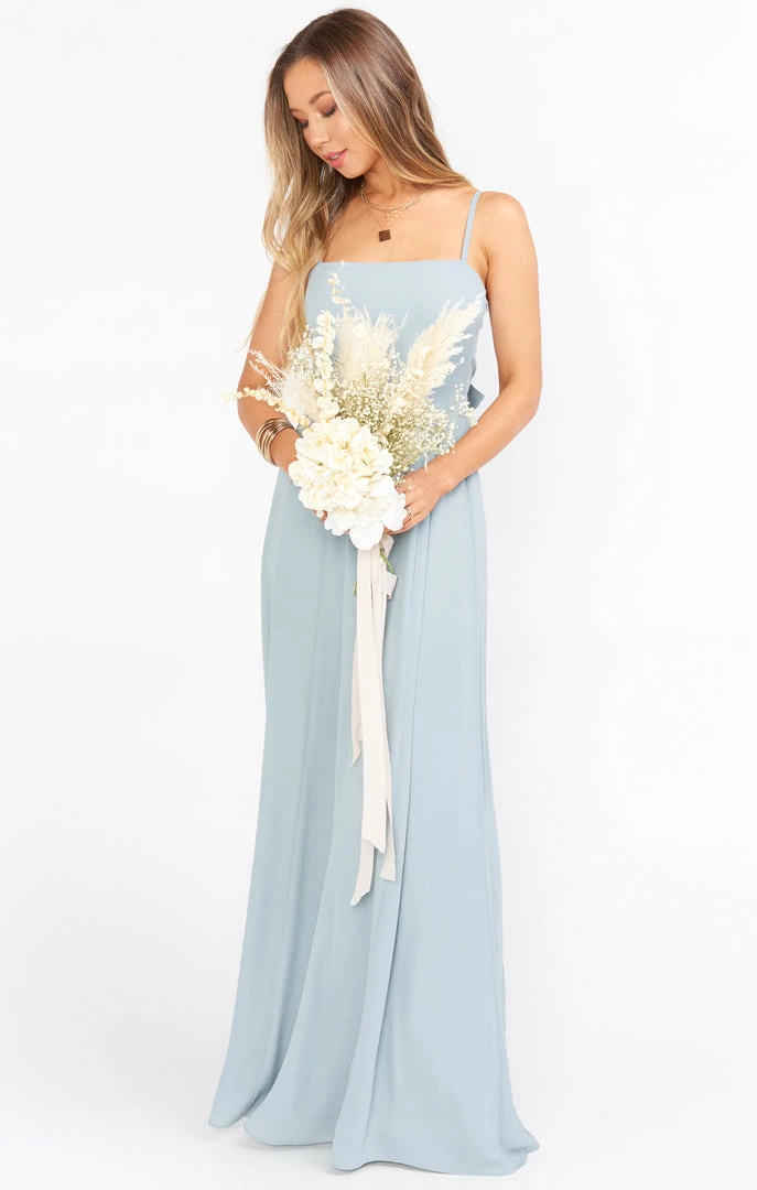 Show Me Your Mumu Bridesmaids Dresses Lauren Tie Maxi Dress ~ Silver Sage Crisp 3 Show Me Your Mumu Bridesmaids Dresses Lauren Tie Maxi Dress ~ Silver Sage Crisp