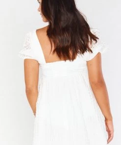 Show Me Your Mumu Smitten Babydoll Dress ~ Ivory Charmed And Checkered New Mu