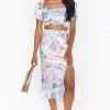 Show Me Your Mumu Maci Skirt ~ Cocktail Tie Dye