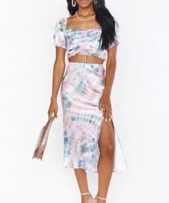 Show Me Your Mumu Maci Skirt ~ Cocktail Tie Dye